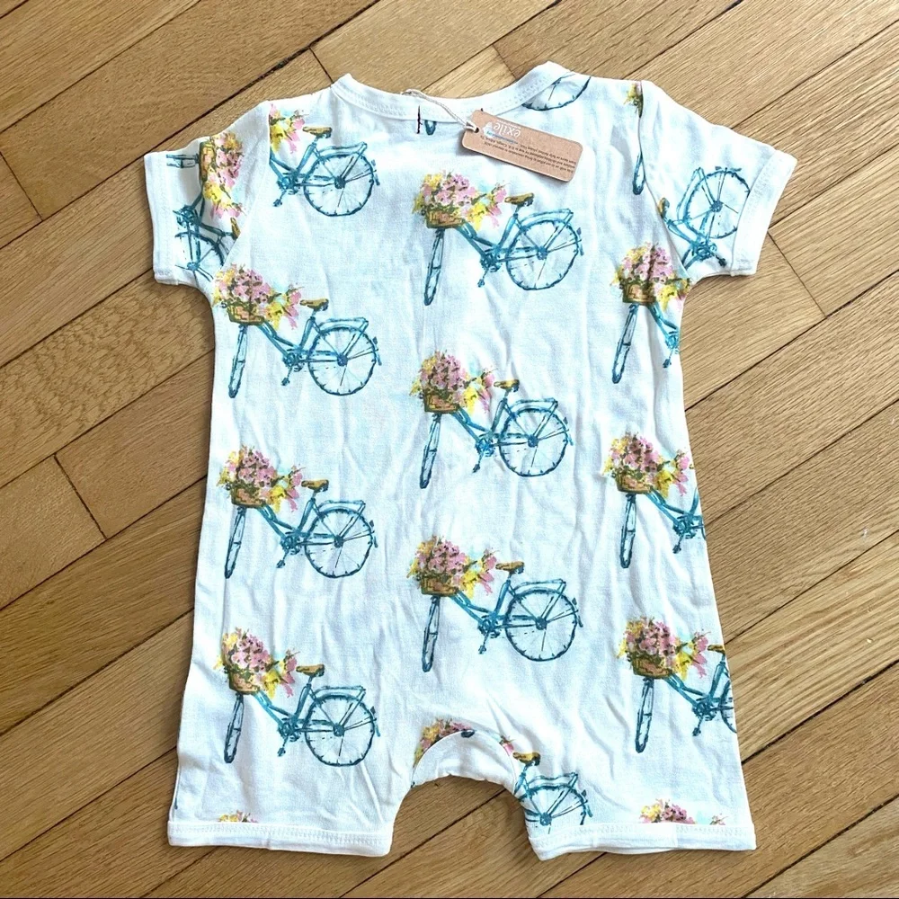 Milkbarn Shortie coverall 3-6m